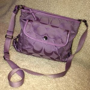 Coach large crossbody bag